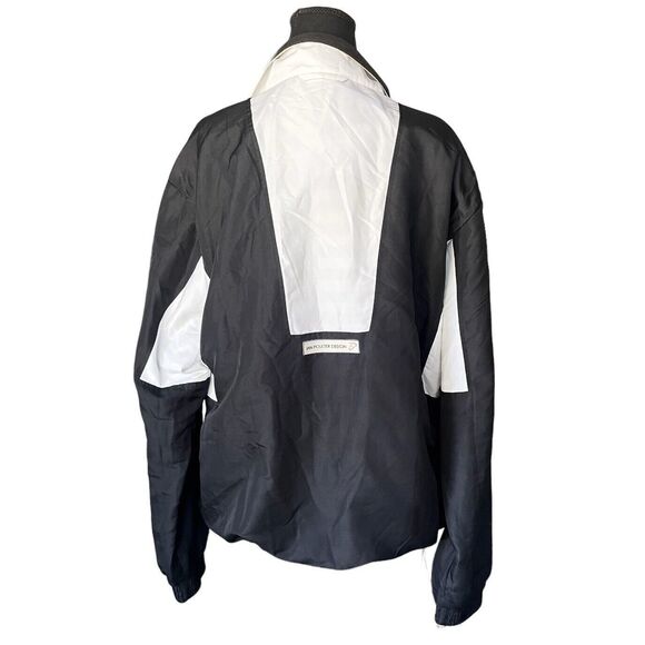 IAN POULTER DESIGN Jacket 1/4 Zip Golf Lined Pullover Black & White Men’s XL - Picture 5 of 10